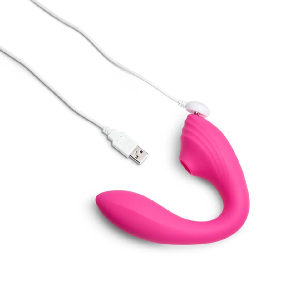 So Divine - Pearl Vibe G-spot Suction Stimulator Pink  Toys for Her