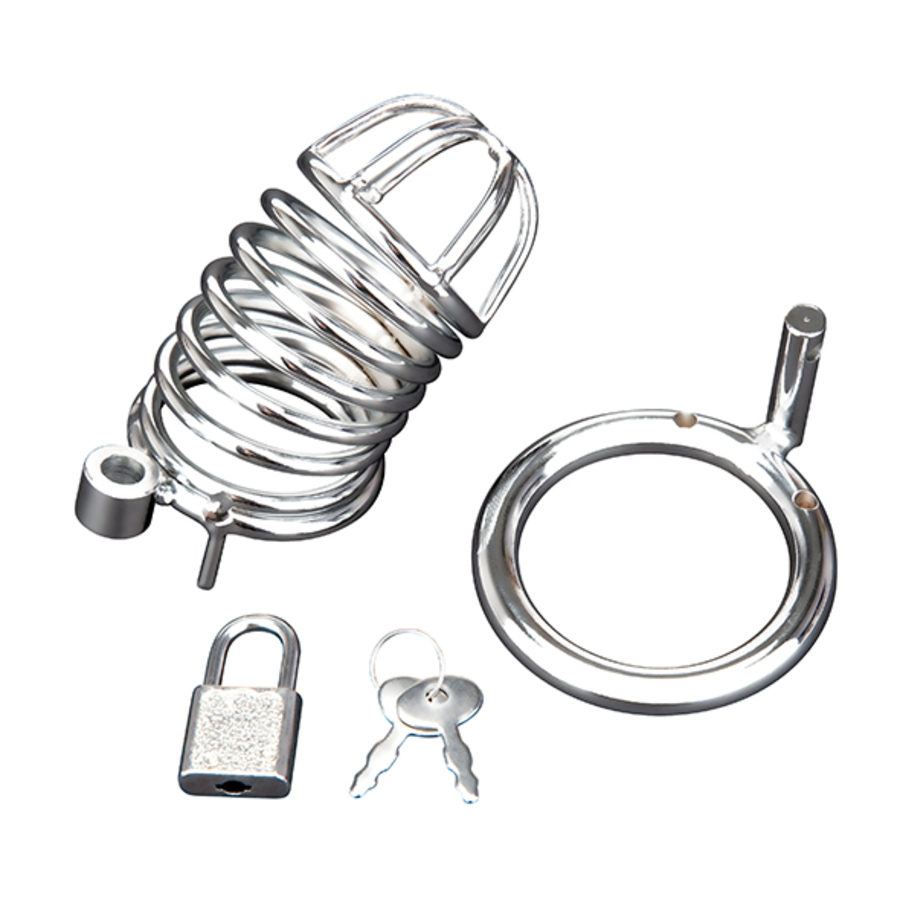 Blueline - Deluxe Chastity Cock Cage Male Sextoys