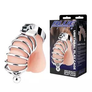 Blueline - Urethral Play Cage Male Sextoys