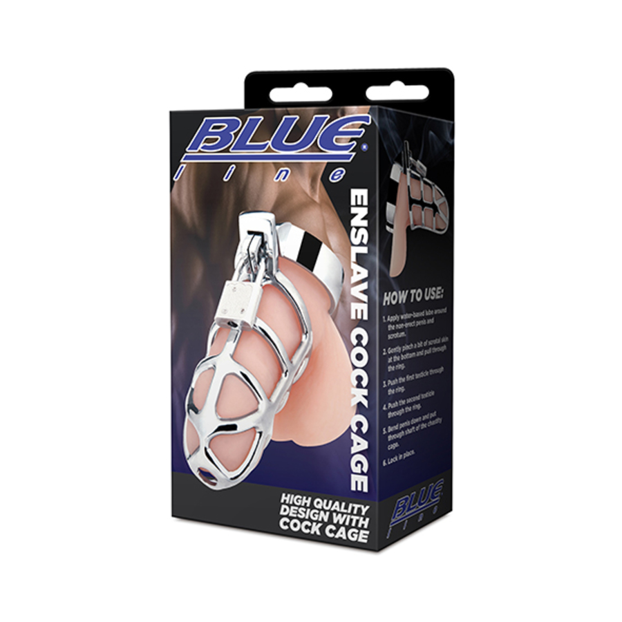 Blueline - Enslave Cock Cage Male Sextoys