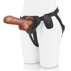 Pegasus - Realistische Silicone Strap-On 20cm met Afstandsbediening Vrouwen Speeltjes