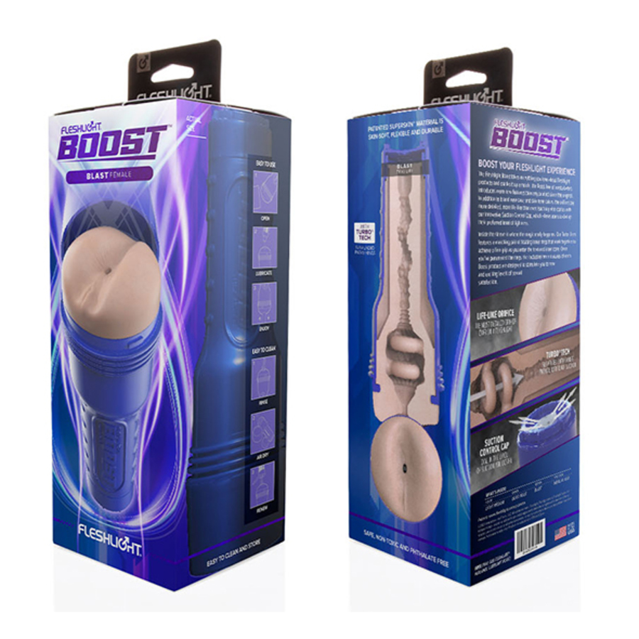 Fleshlight - Boost Blast Light Medium Anaal Masturbator Mannen Speeltjes