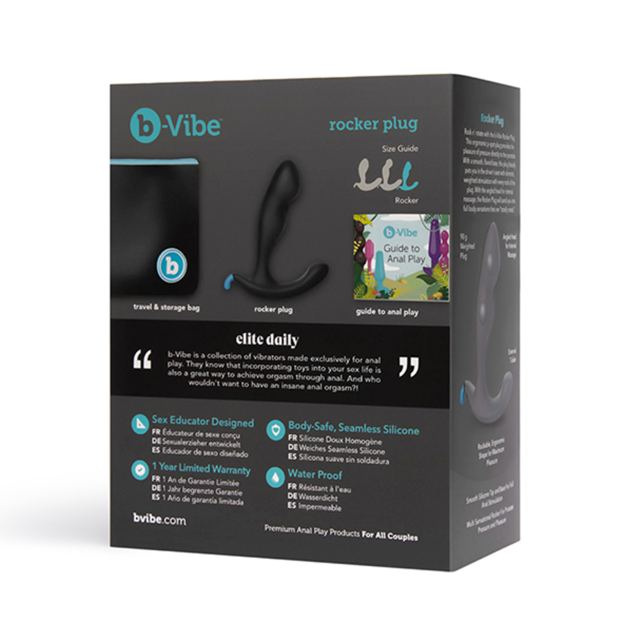 B-Vibe - Rocker Plug Prostate Massager Anal Toys