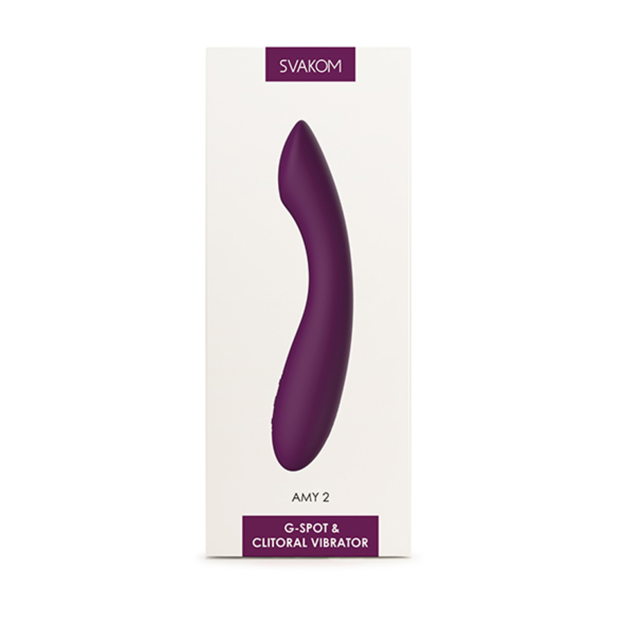 Svakom - Amy 2 G-Spot & Clitoral Vibrator Vrouwen Speeltjes