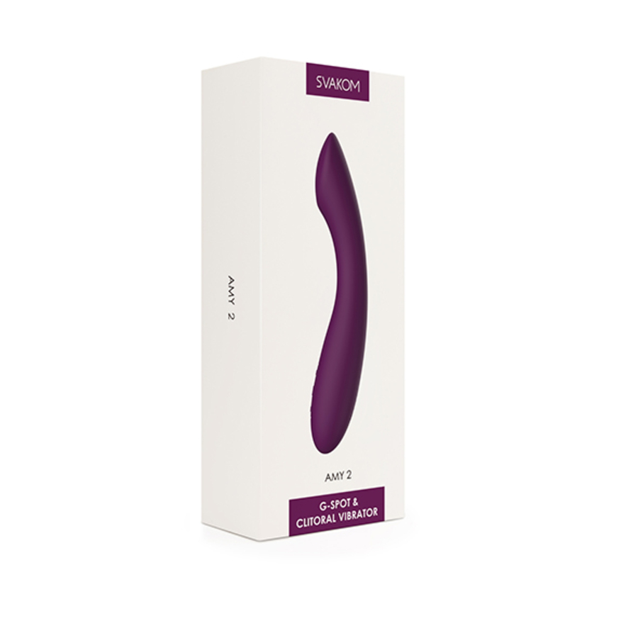 Svakom - Amy 2 G-Spot & Clitoral Vibrator Toys for Her