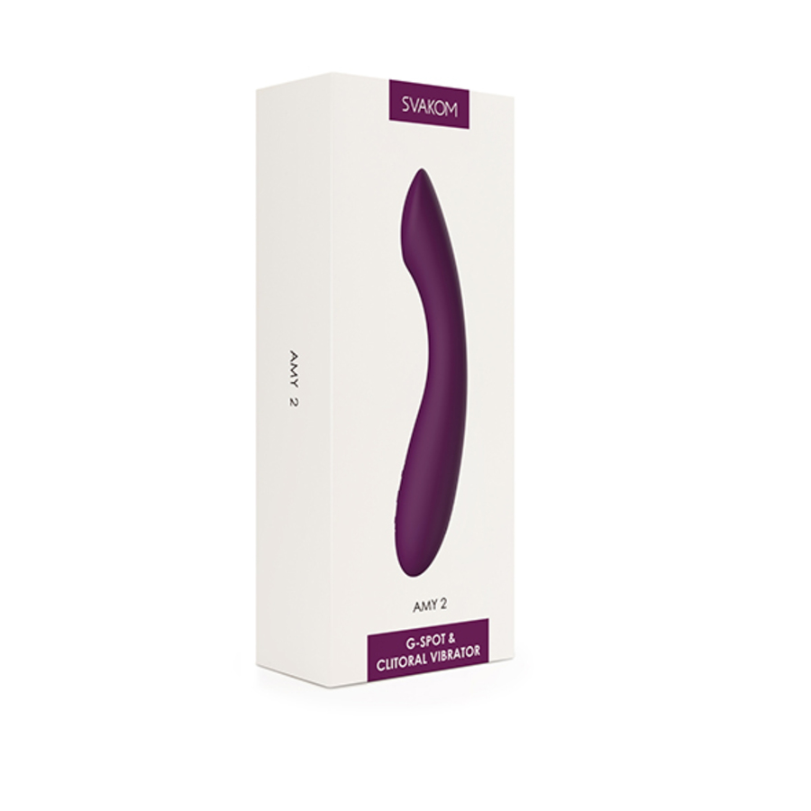 Svakom - Amy 2 G-Spot & Clitoral Vibrator Vrouwen Speeltjes