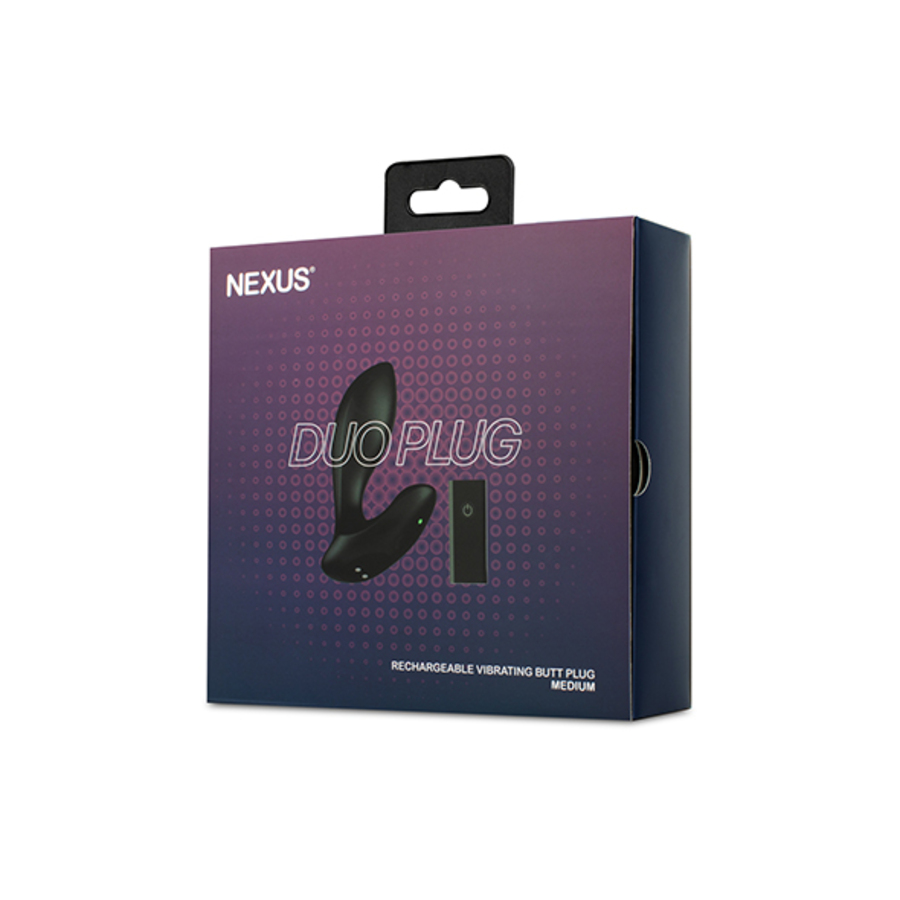 Nexus - Duo Afstandsbediening Beginner Butt Plug Medium Anale Speeltjes