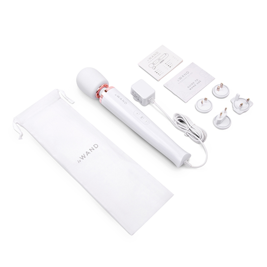 Le Wand - Sterke Wand Massager Plugin Wit Vrouwen Speeltjes