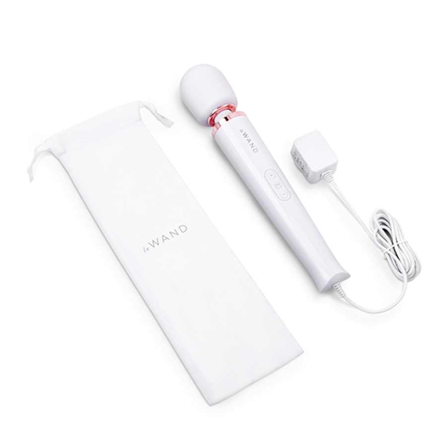 Le Wand - Sterke Wand Massager Plugin Wit Vrouwen Speeltjes