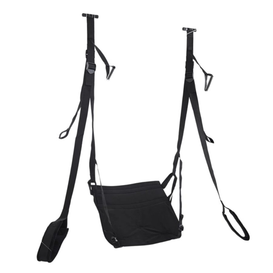 Sportsheets - Pivot Deluxe Deur Jam Sex Sling Schommel Zwart SM