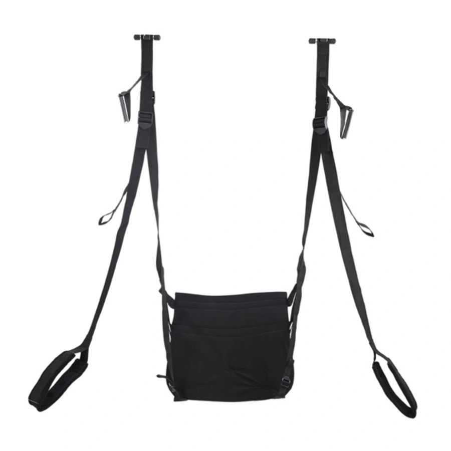 Sportsheets - Pivot Deluxe Deur Jam Sex Sling Schommel Zwart SM