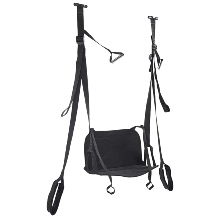 Sportsheets - Pivot Deluxe Deur Jam Sex Sling Schommel Zwart SM