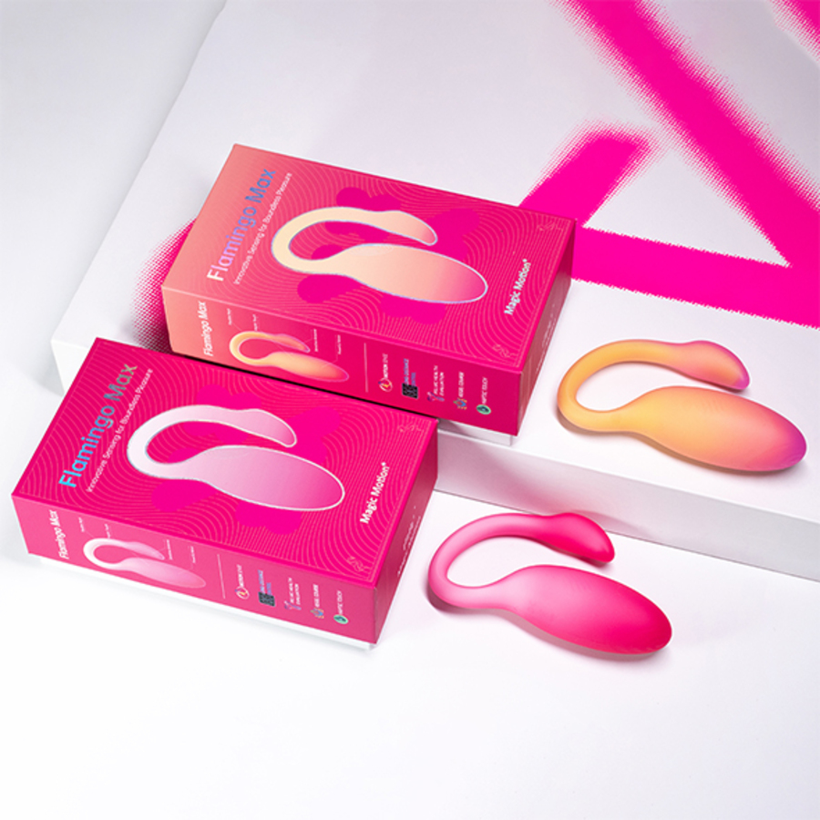 Magic Motion – Flamingo Max App Controlled Vibrator & Kegel Trainer Toys for Her