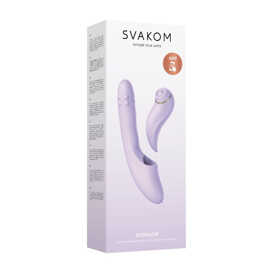 Svakom – DuoGlow App Bestuurbare 2 in 1 Vibrator Vrouwen Speeltjes