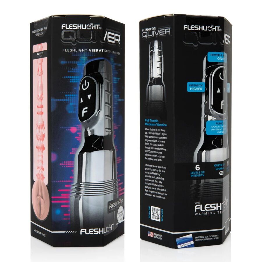 Fleshlight - Quiver Vibrerende Masturbator Mannen Speeltjes