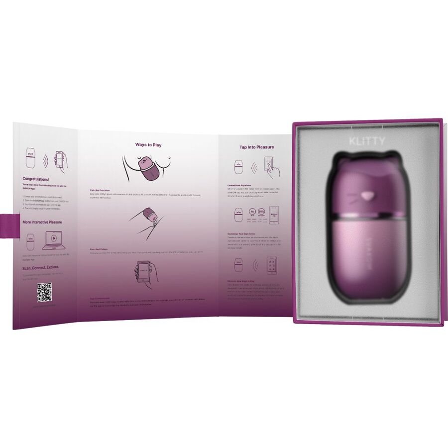 Svakom - Klitty Clitorisstimulator met App Vrouwen Speeltjes