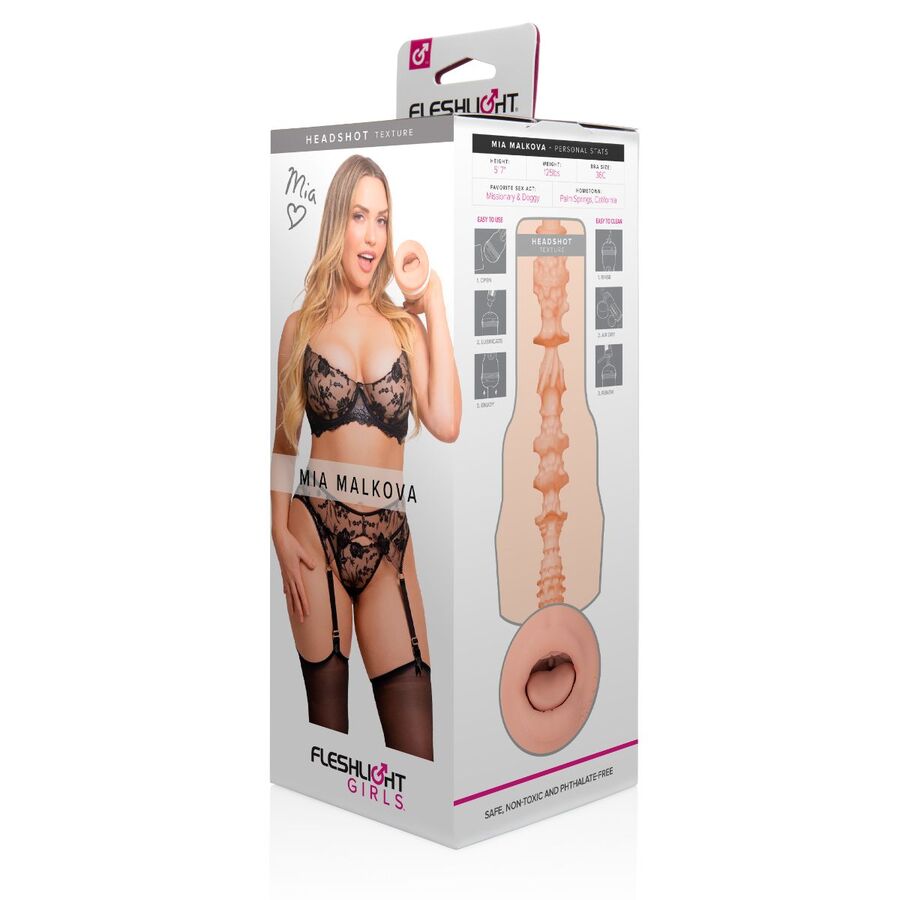 Fleshlight Girls - Mia Malkova Headshot Mannen Speeltjes