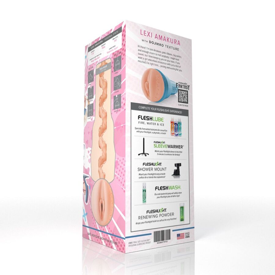 Fleshlight Fantasy - Lexi Amakura Dojikko Anime Masturbator Mannen Speeltjes