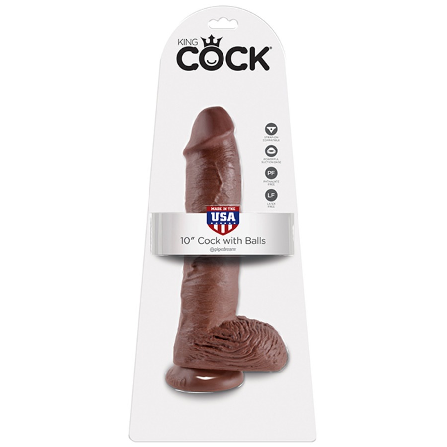 Pipedream - King Cock Realistic Dildo With Suction 25,5 cm Toys for Her