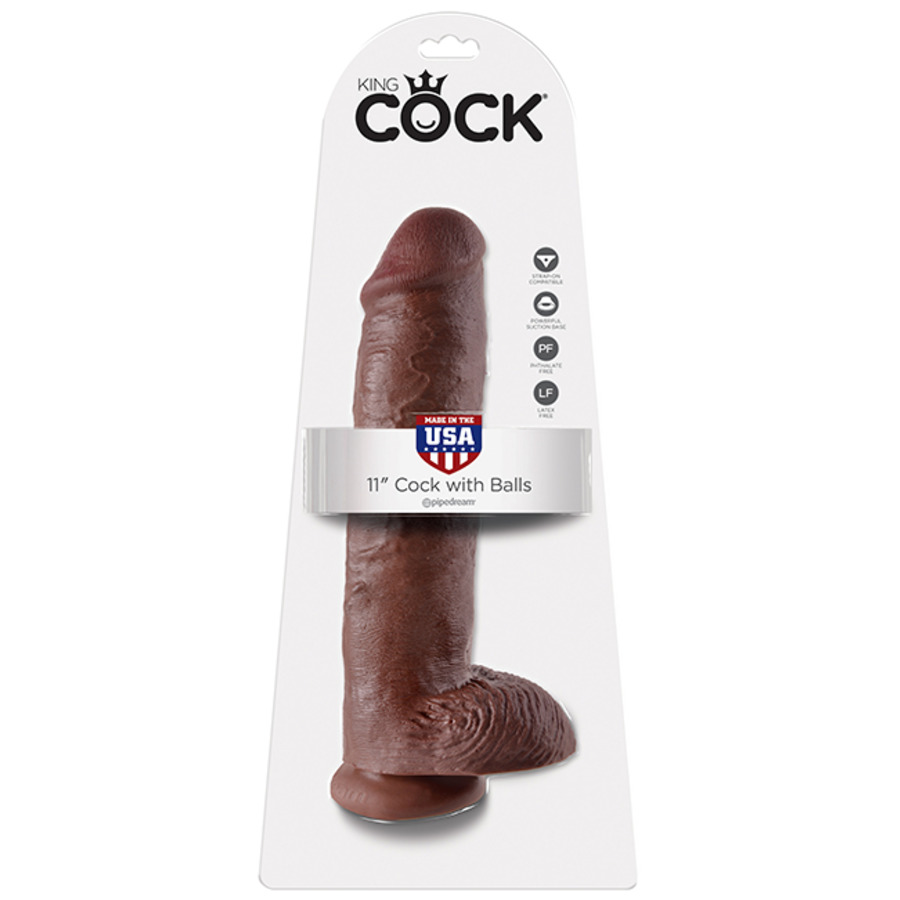 Pipedream - King Cock Dildo Met Zuignap 28 cm Vrouwen Speeltjes