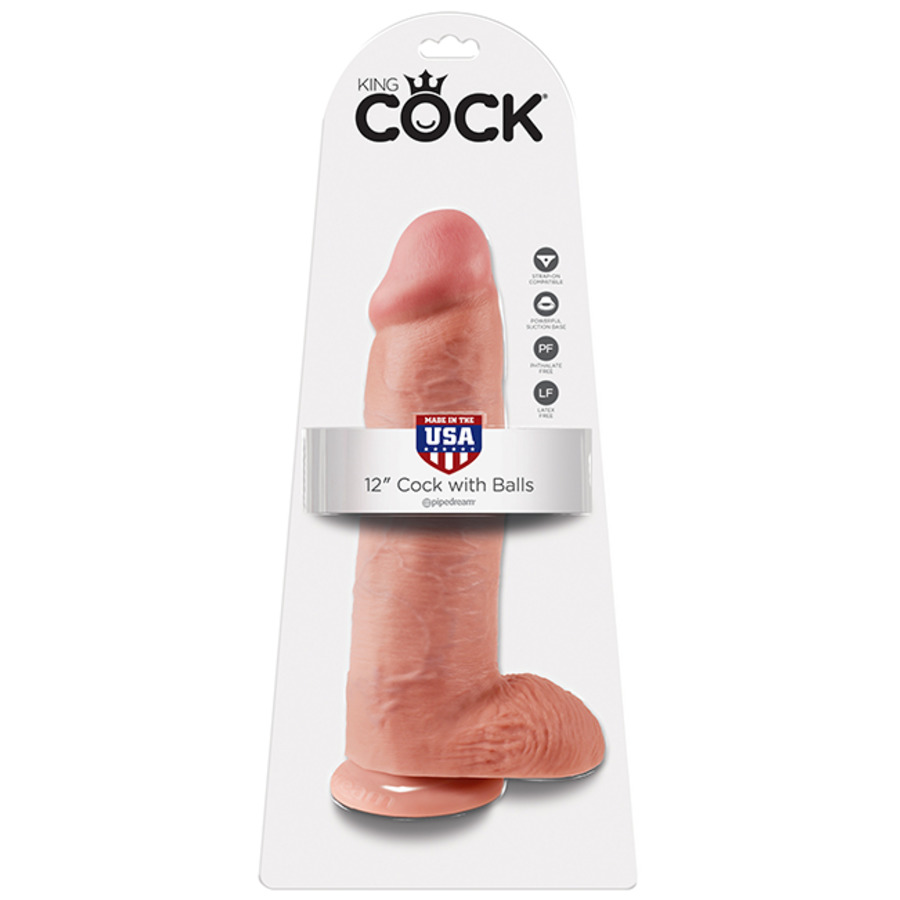 Pipedream - King Cock Dildo Met Zuignap 30,5 cm Vrouwen Speeltjes