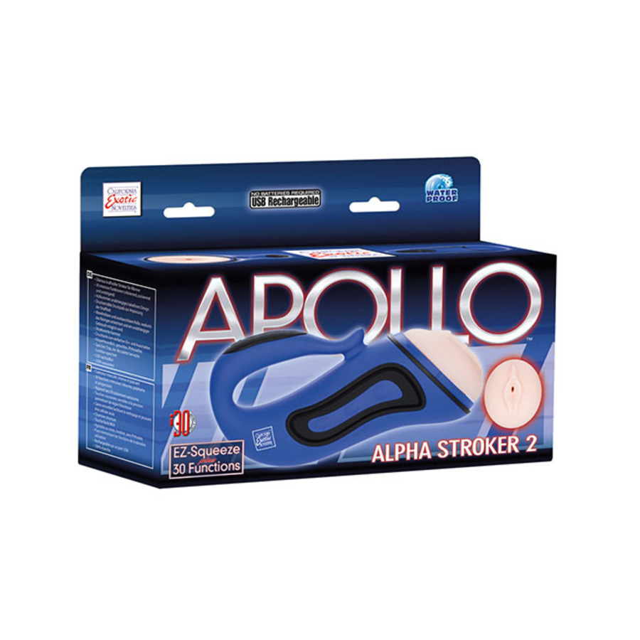Apollo - Alpha Stroker 2 Blue Mannen Speeltjes
