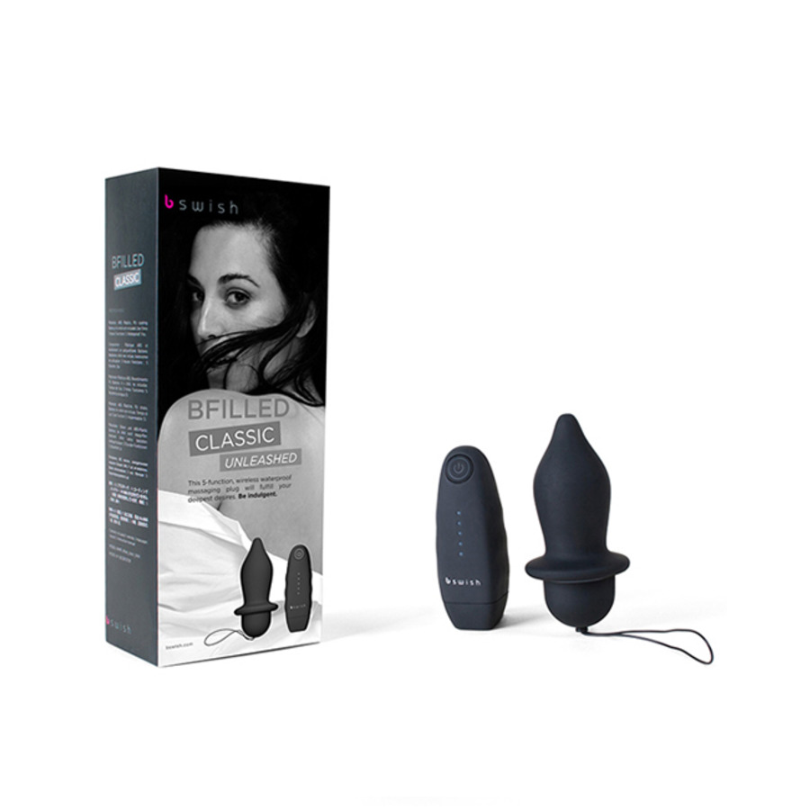 B Swish - Bfilled Classic Vibrating Butt Plug Anal Toys