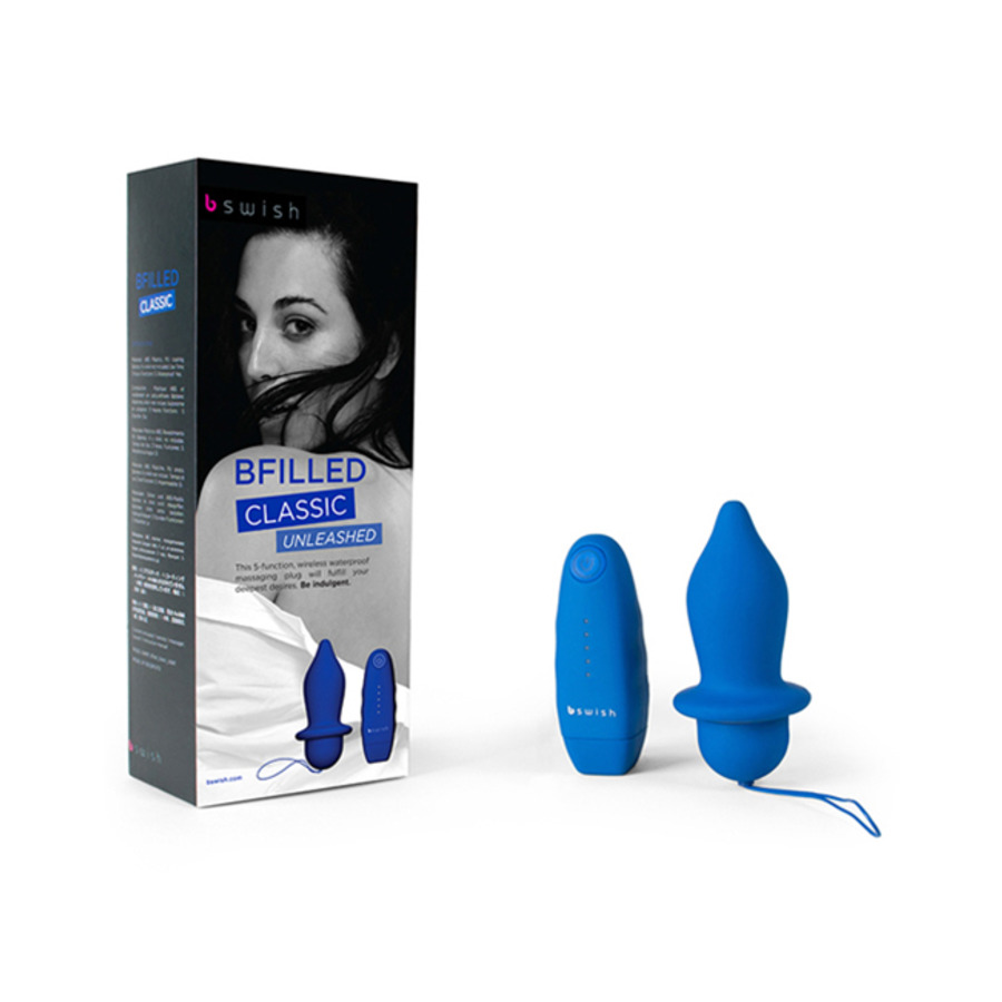 B Swish - Bfilled Classic Vibrating Butt Plug Anal Toys