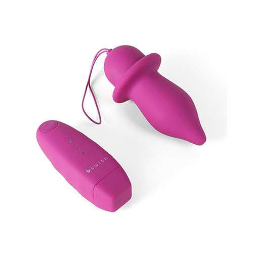 B Swish - Bfilled Classic Vibrerende Buttplug Roze