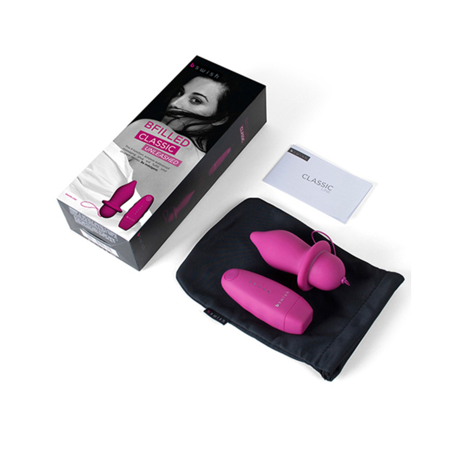 B Swish - Bfilled Classic Vibrating Butt Plug Anal Toys