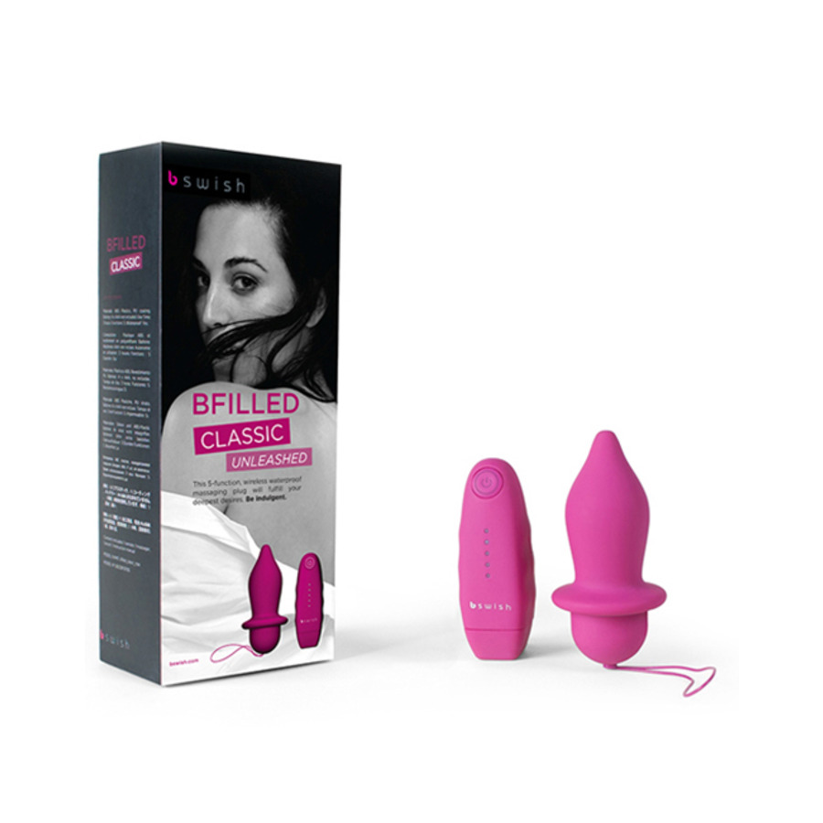 B Swish - Bfilled Classic Vibrating Butt Plug Anal Toys