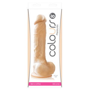 NS Novelties - Colours Pleasures 8" Dildo Toys for Her