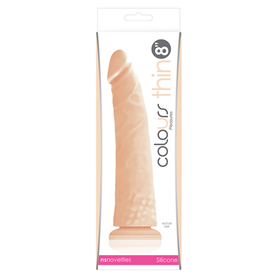 NS Novelties - Colours Pleasures Thin 8" Dildo Toys for Her