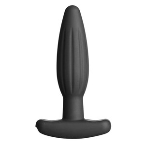 ElectraStim - Silicone Noir Rocket Small Butt Plug S&M