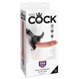 Pipedream - King Cock Strap-On Harnas met Dildo 22 cm Vrouwen Speeltjes