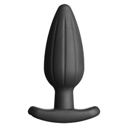 ElectraStim - Silicone Rocket Grote Butt Plug ElectraStim - Silicone Noir Rocket Large Butt Plug SM
