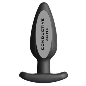 ElectraStim - Silicone Noir Rocket Large Butt Plug SM