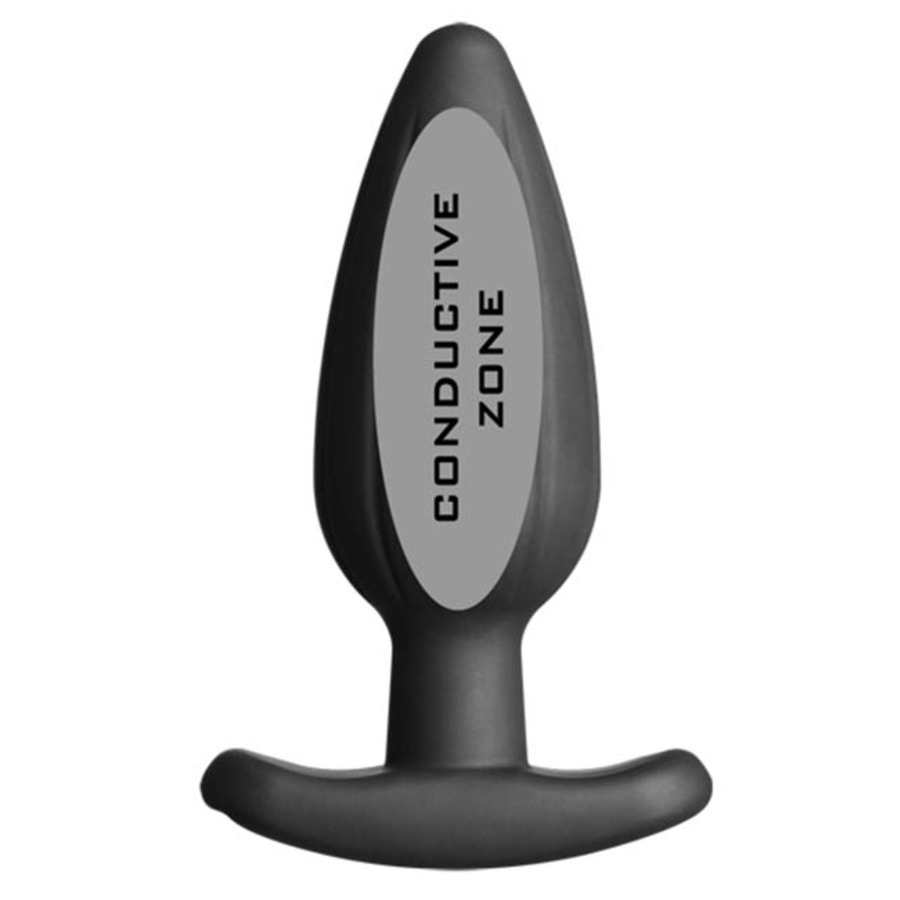 ElectraStim - Silicone Noir Rocket Large Butt Plug S&M