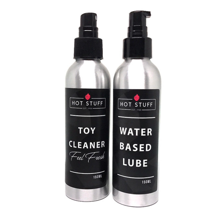 Hot Stuff - Toy Cleaner & Lube Pack 150ml Accessoires