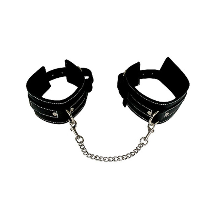 Sportsheets Edge - Leather Wrist Restraints SM