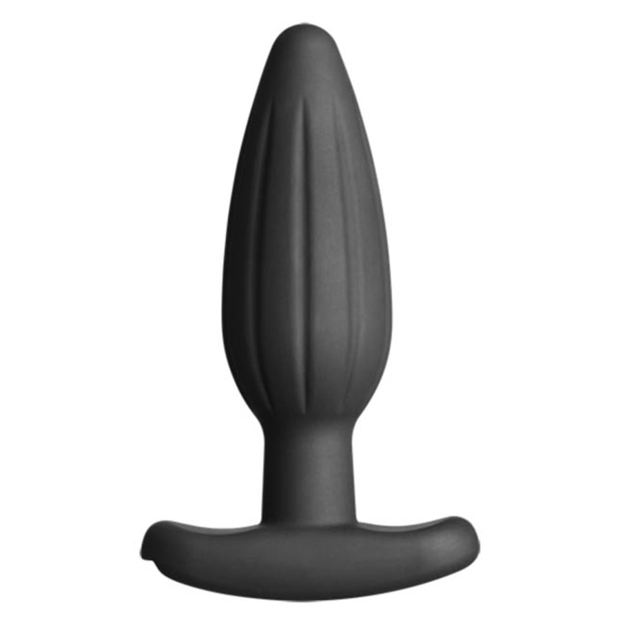 ElectraStim - Silicone Noir Rocket Medium Butt Plug S&M