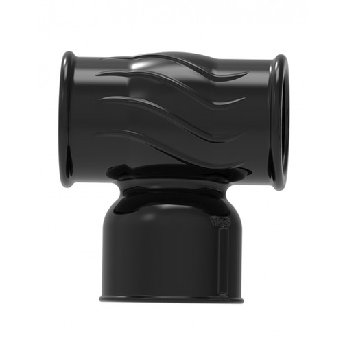 Power Head - Wand Massager Opzetstuk Voor Hem Zwart