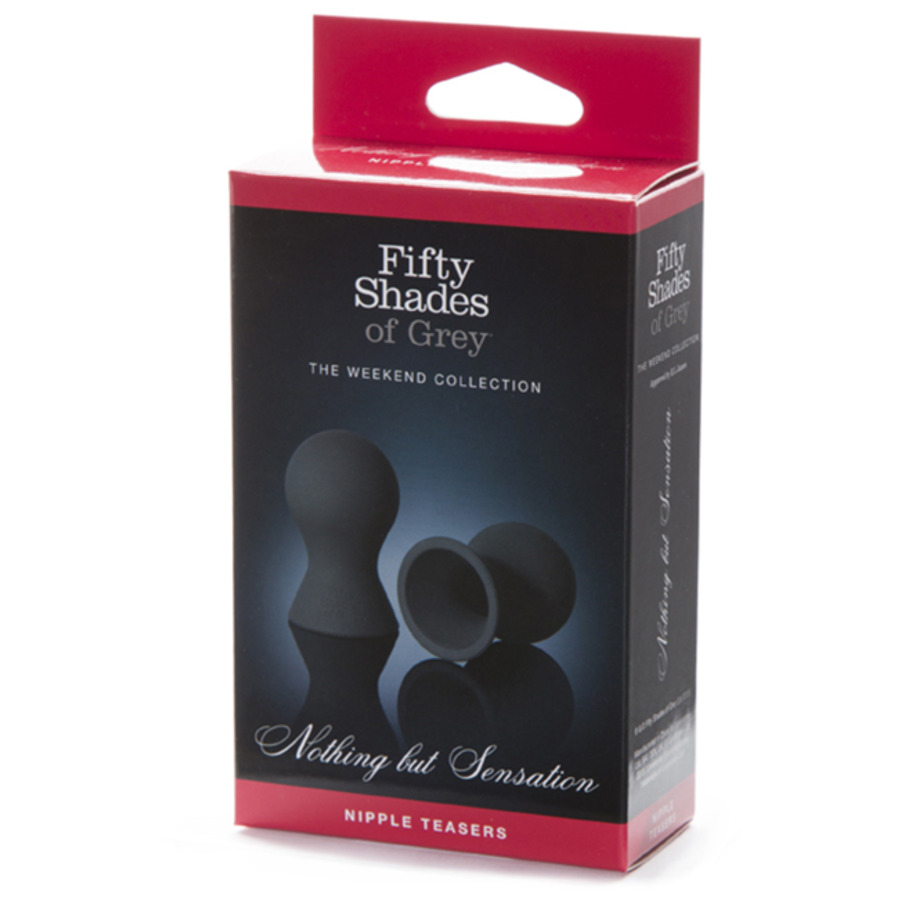Fifty Shades of Grey - Silicone Tepel Zuigers SM