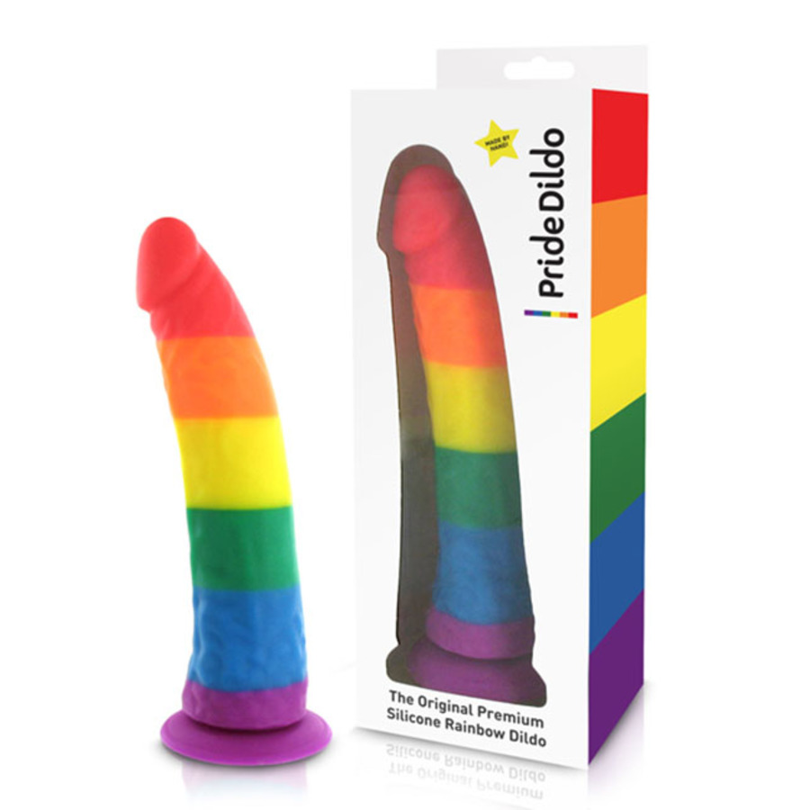 Pride Dildo - Silicone Rainbow Dildo Vrouwen Speeltjes