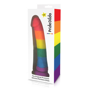 Pride Dildo - Silicone Rainbow Dildo Toys for Her