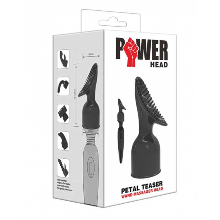 Power Head - Petal Teaser Wand Massager Opzetstuk Vrouwen Speeltjes