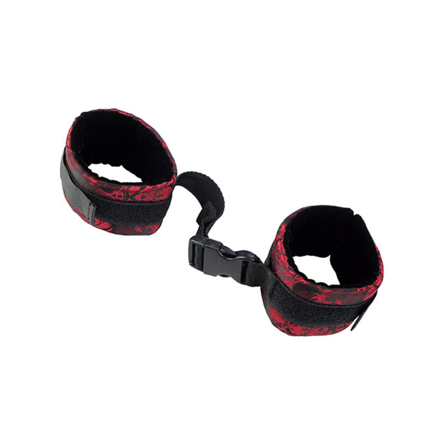 Scandal - Control Cuffs Zwart/Rood SM