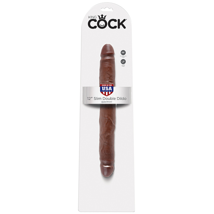 Pipedream - King Cock Slim Double Dildo 30 cm Vrouwen Speeltjes