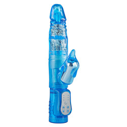 ToyJoy - Twin Turbo Dolphin Vibrator ToyJoy - Twinturbo Dolphin Vibrator Blue Toys for Her