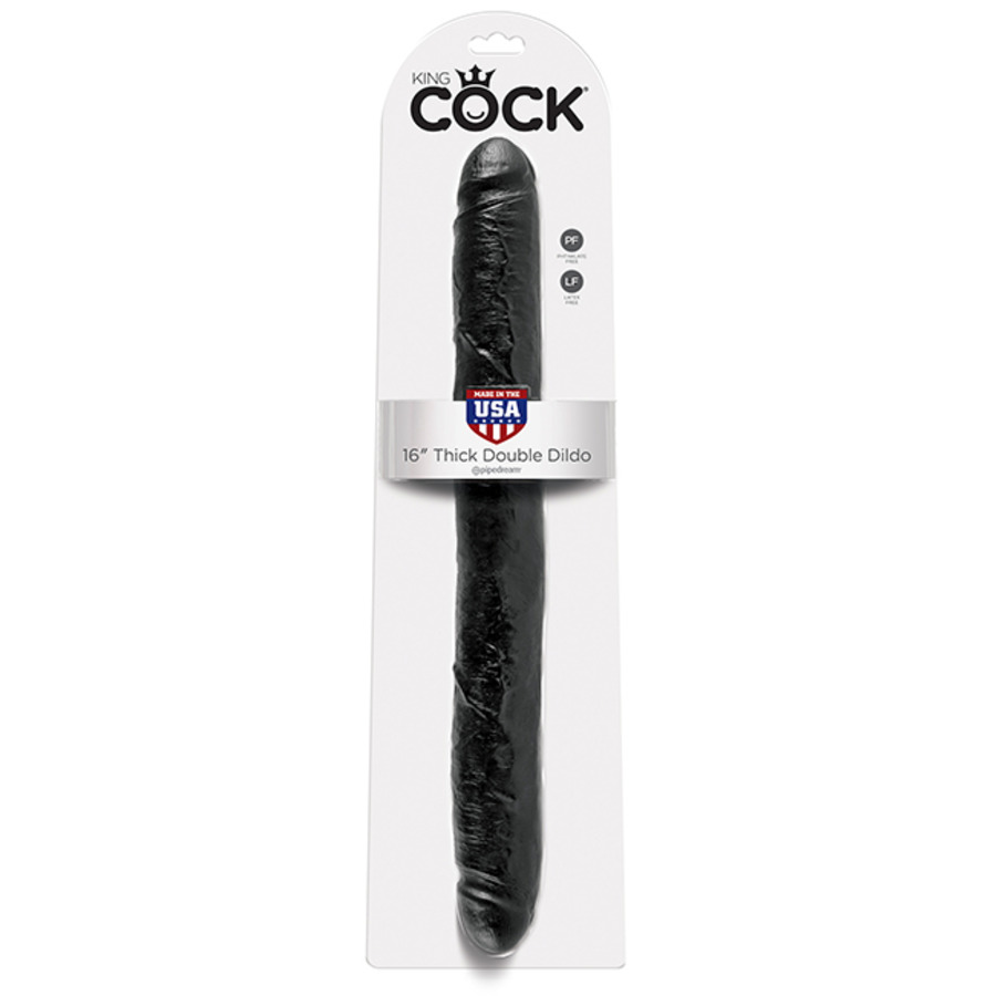 Pipedream - King Cock Thick Double Dildo 40 cm Vrouwen Speeltjes